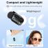 BOYA Mini-16 Wireless Lavalier Microphone for iPhone, AI Voice Change, Noise Reduce, 6H Battery Life & 328ft Range Lapel Mic for Vlogging Video Youtube Podcast TikTok